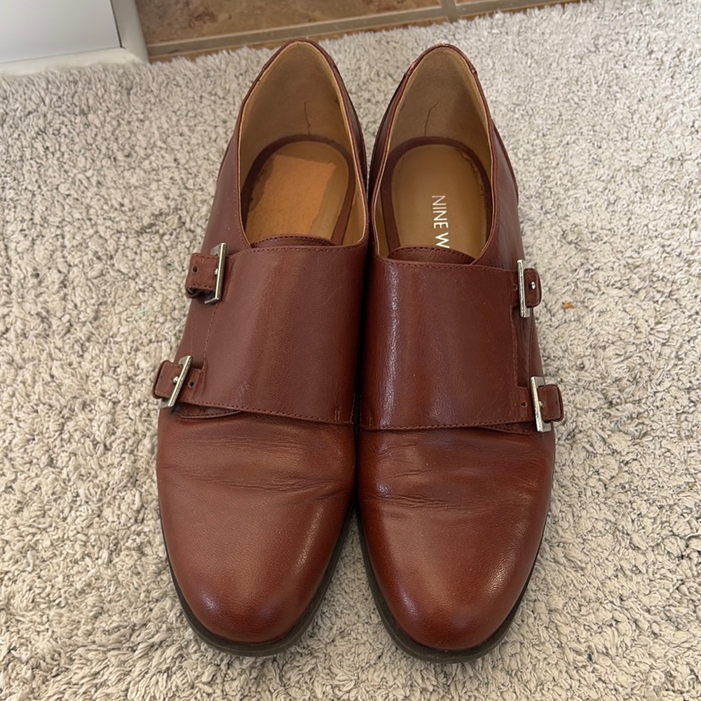 Nine West monkstrap oxford